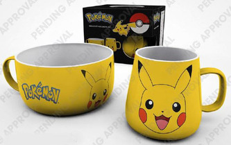 Pokémon Snídaňový set - Pikachu (hrnek + miska) Pokémon Snídaňový set - Pikachu (hrnek + miska)