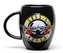 Černý oválný keramický hrnek Guns'N'Roses: Logo (objem 450 ml)
