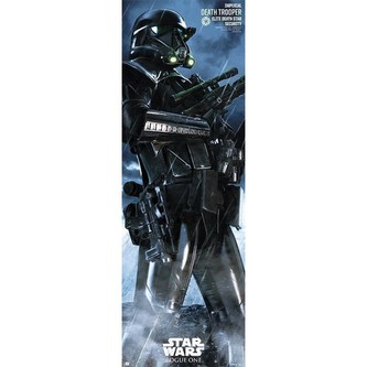 Plakát na dveře Star Wars|Hvězdné Války Rogue One: Death Trooper (53 x 158 cm) 150 g