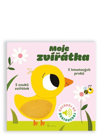 Moje zvířátka - Dotykové a zvukové leporelo