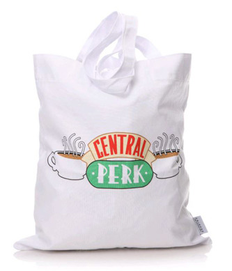 Shopping taška na rameno Friends|Přátelé: Central Perk (objem 13 litrů|34 x 38 cm)