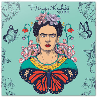 Art kalendář 2021: Frida Kahlo (30 x 30|60 cm)