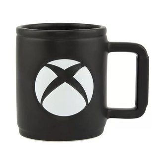 Černý keramický hrnek XBox: Logo (objem 330 ml)