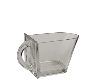 Skleněná zásobnice 15x11x10cm