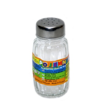 Solnička/pepřenka PRACTIC 40ml chrom víčko