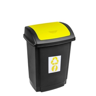 Odpadkový koš SWING 15L žlutá