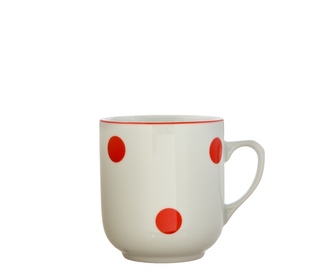 Hrnek Trojka 300ml Červený puntík