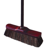 Smeták přírodní štětiny YORK 28cm/rukojeť 120cm