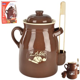 Nakládací hrnec s kleštěmi Zelák 6 l