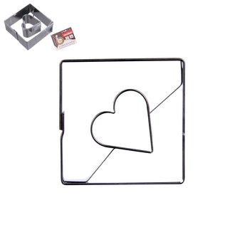 Vykrajovačka Čtverec srdíčko