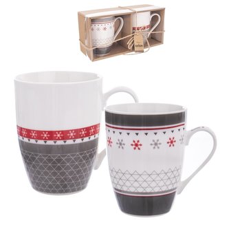 Hrnek CHRISTMAS 0,34 l 2 ks