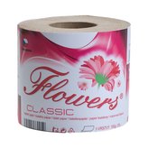Toaletní papír Flowers classic solo 1 vrstvý 105 g