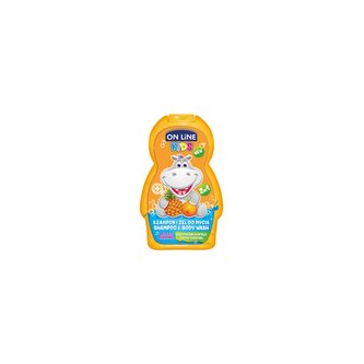 On line kids 2v1 šampon a sprchový gel NEW Exotic 250 ml