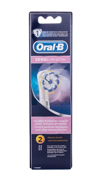 Oral-B Sensi Ultra-Thin Replacement Brush Heads 2 Pack Oral-B Sensi Ultra-Thin Replacement Brush Heads 2 Pack