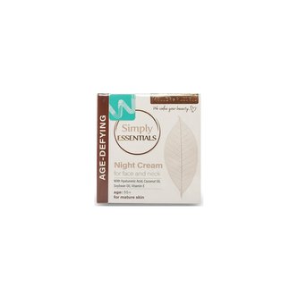 Simply Essentials age-defying noční krém  55+ 30 ml