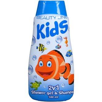 Beauty Line 2v1 s.g. a šampon Happy Fish 500 ml