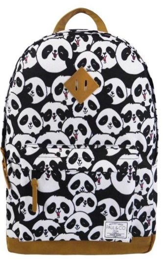 Plecak dwukomorowy Pandy PAUL&CO;
