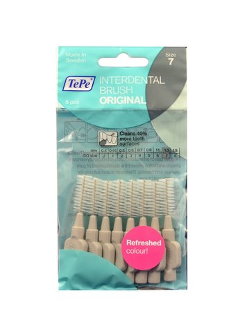 TEPE Mezizubní kartáčky NORMAL 1,3mm šedý 8ks