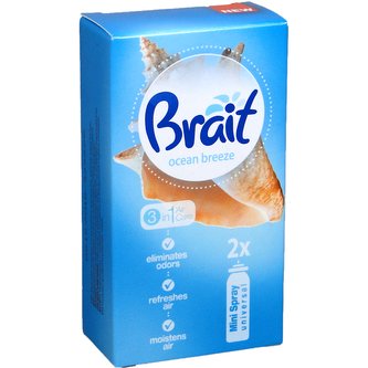 Brait náhrada mini spray Ocean Breeze 2x10ml