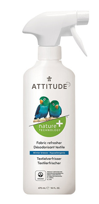 ATTITUDE Přírodní osvěžovač textilu ATTITUDE s vůní ledovce s rozprašovačem 475 ml