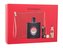 Yves Saint Laurent Black Opium parfémovaná voda 90 ml + rtěnka Rouge Volupté Shine 3,2 g No 85 + řasenka Mascara Volume Effet Faux Cils 2 ml No 1 + kosmetická taštička