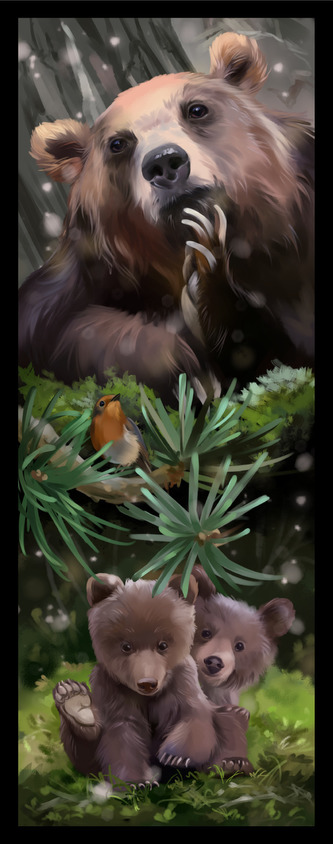 Sběratelská záložka - Les 1 Sběratelská záložka - Les 1