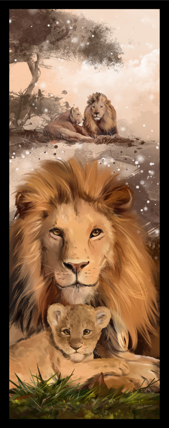 Sběratelská záložka - Afrika 1