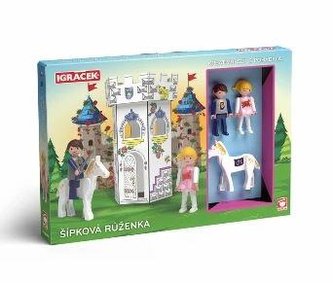 IGRÁČEK Šípková Růženka - kreativní set s pohádkou IGRÁČEK Šípková Růženka - kreativní set s pohádkou