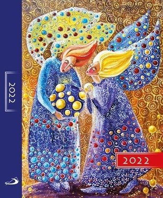 Terminarz 2022 A5 Kolorowy anioł