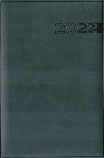 Terminarz 2022 A5 Print zielony
