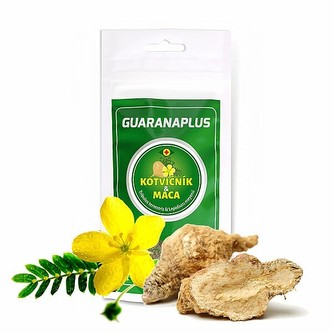 Guaranaplus Kotvičník + Maca, 100 kapslí