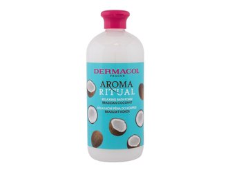 Dermacol Relaxační pěna do koupele Brazilský kokos Aroma Ritual (Relaxing Bath Foam) 500 ml woman