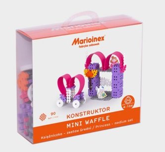 Klocki Mini Waffle Księżniczka średni blister Klocki Mini Waffle Księżniczka średni blister