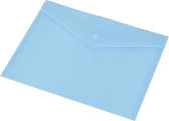 Koperta Focus C4535 A4 przezroczysta niebieska