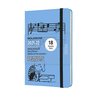 Moleskine Snoopy plánovací zápisník 2021-2022  S