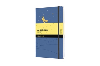 Moleskine Malý princ zápisník linkovaný modrý L