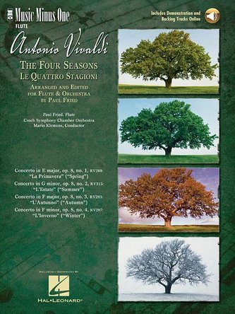 Vivaldi: The Four Seasons for Flute: Music Minus One Flute