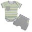 2-dílná letní bavlněná souprava New Baby Perfect Summer stripes - velikost 86 (12-18m)