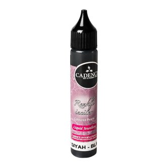 Tekuté perly Cadence - Černá / 25 ml