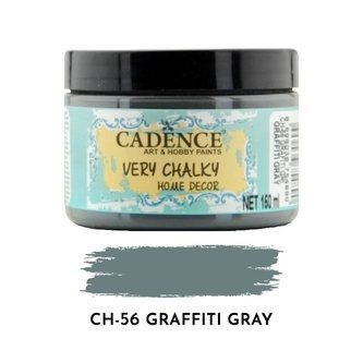 Cadence Křídová barva Very Chalky 150 ml - šedá grafitová