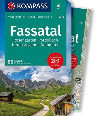 KOMPASS Wanderführer Fassatal, Rosengarten
