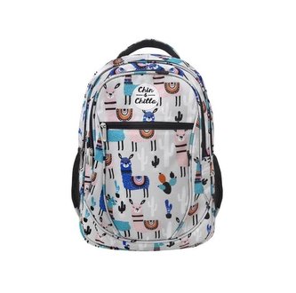 Plecak Kolorowe lamy szary