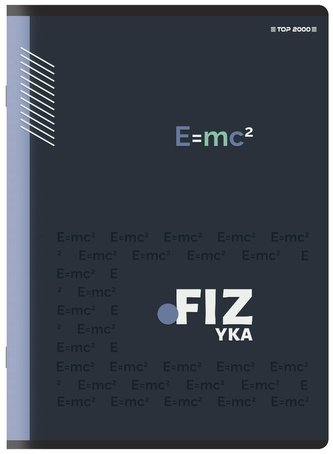 Zeszyt A5/60K kratka Fizyka (10szt)