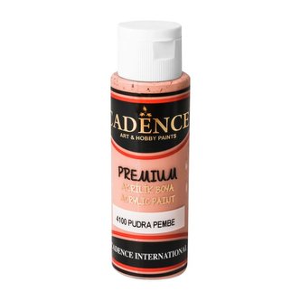 Cadence Premium akrylová barva 70 ml - pudrová růžová