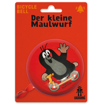 Kovový zvonek na kolo Krteček: Roller (8 x 8,5 cm)