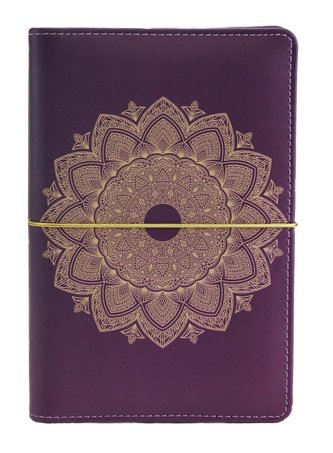 Diář UNI Mandala kroužkový M s vyměnitelným kalendáriem 2022 - Designové diáře 2022