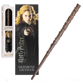 Replika hůlky s knižní záložkou Harry Potter: Hermione Granger (délka 30 cm) PVC Replika hůlky s knižní záložkou Harry Potter: Hermione Granger (délka 30 cm) PVC
