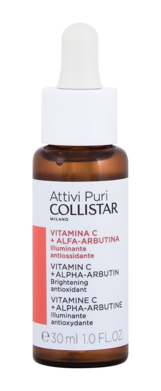 Collistar Pure Actives Pleťové sérum Vitamin C + Alpha-Arbutin 30 ml pro ženy