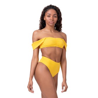 Miami Retro Bikini vrchní díl yellow - NEBBIA - Velikost M