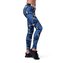 Dámské legíny Mid Waist Ocean Power blue - NEBBIA - Velikost M
